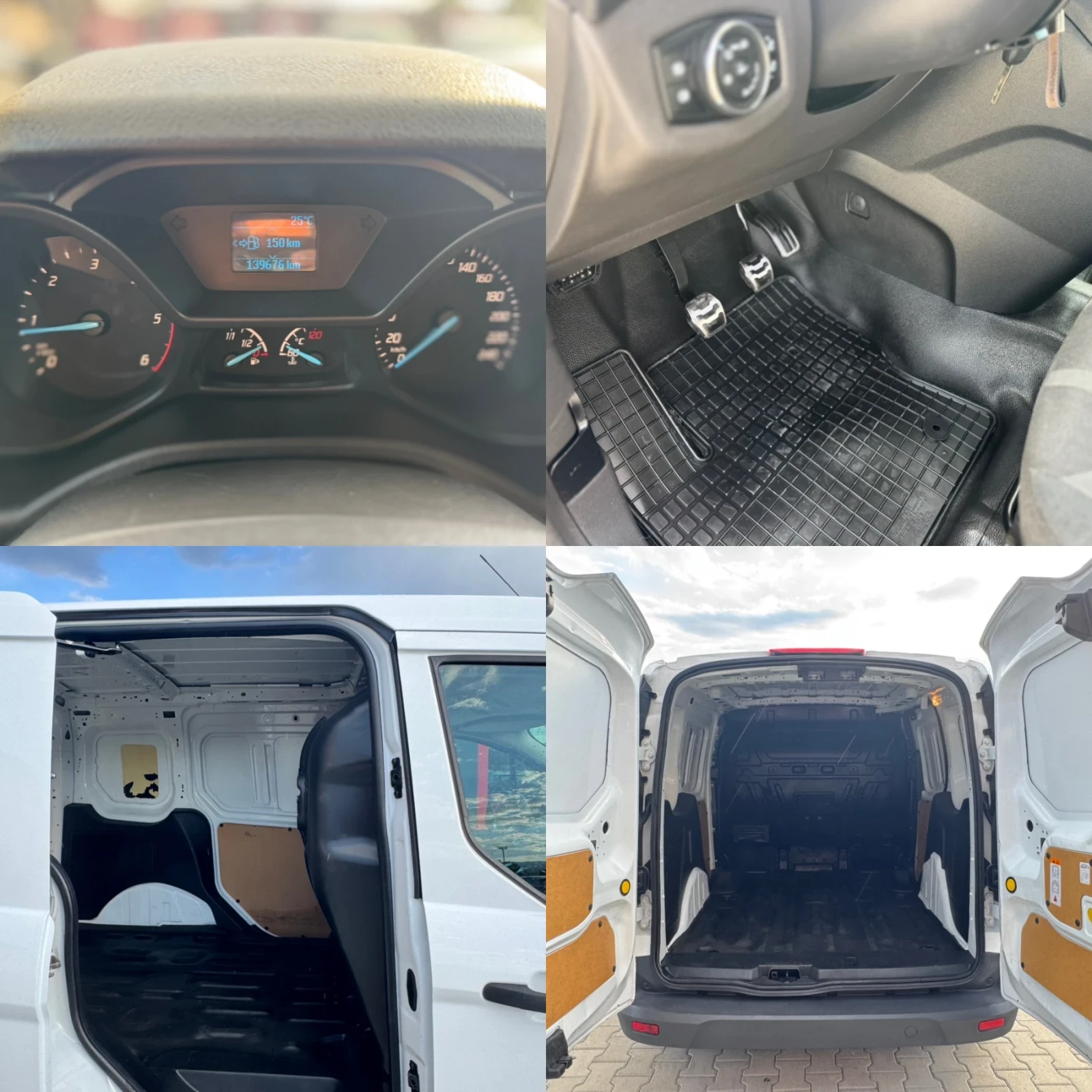 Ford Connect 1.5TDCI EURO-6, снимка 15 - Автомобили и джипове - 54662773