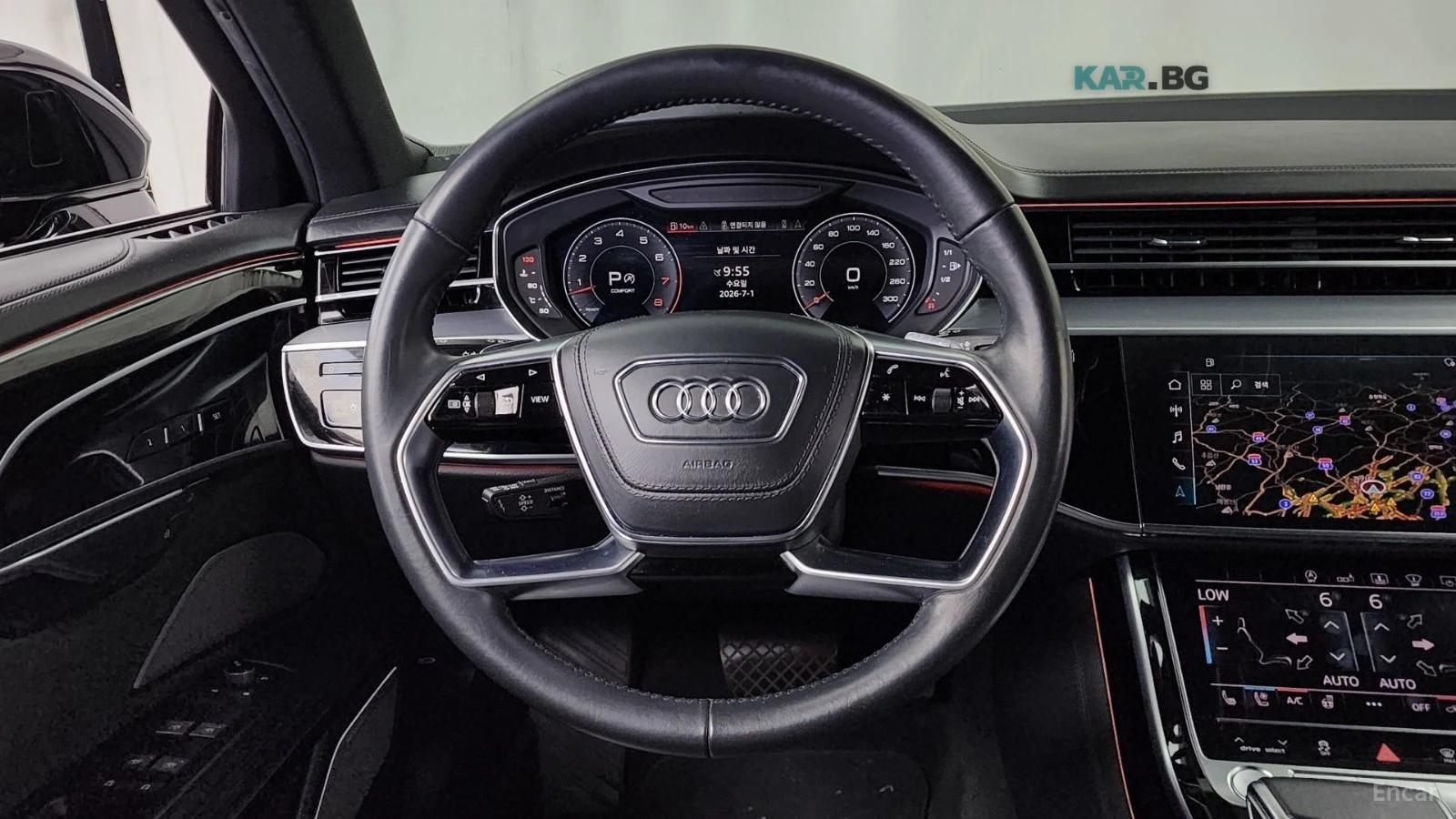 Audi A8 L / 55TFSI / DISTRONIC / HEADUP / 360 /МАСАЖ/ОБДУХ, снимка 12 - Автомобили и джипове - 55265645