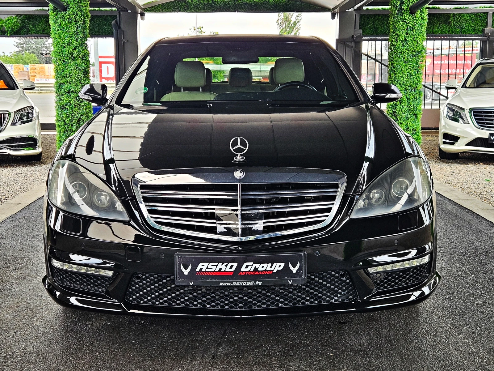 Mercedes-Benz S 320 AMG/BLACK EDITION/ПОДГРЕВ/МЕМОRY/AUTO HOLD/AIRMATI, снимка 2 - Автомобили и джипове - 55406459
