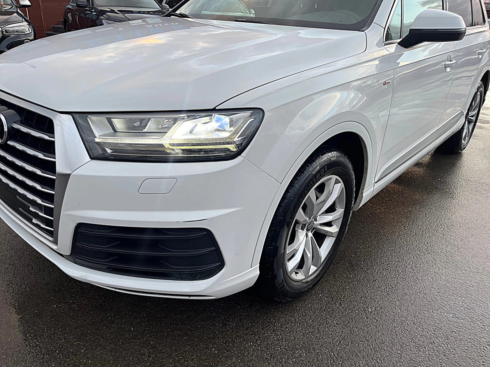 Audi Q7 Sline-LED-BIXENON-NAVI-4x4-8скорости-F1-!!! - изображение 4