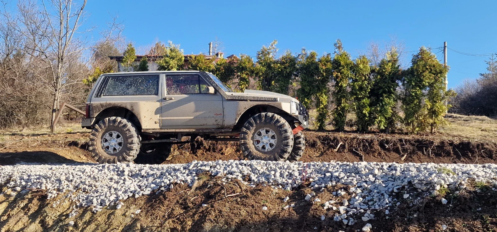 Jeep Cherokee UNIMOG + M57 project - изображение 2