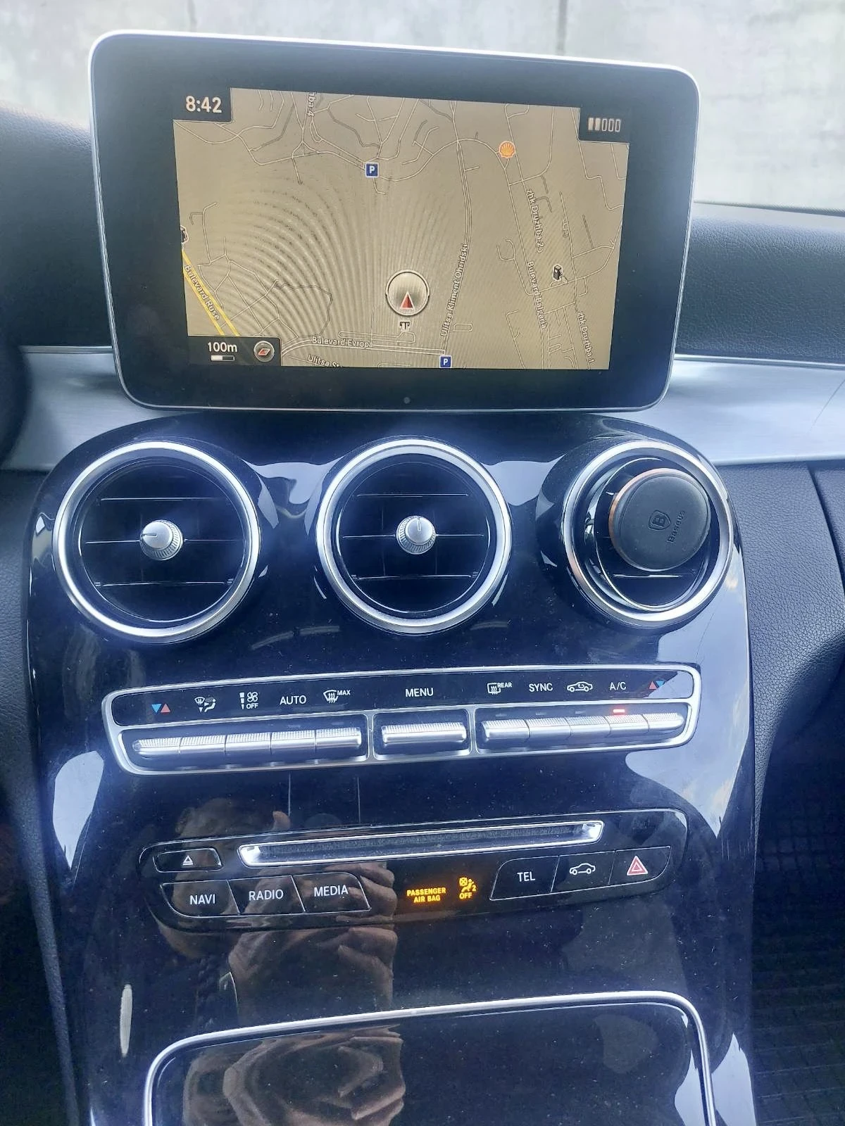 Mercedes-Benz C 250 d* 4MATIC* 18 AMG* ПОДГРЕВ* ШИБИДАХ, снимка 11 - Автомобили и джипове - 54633055