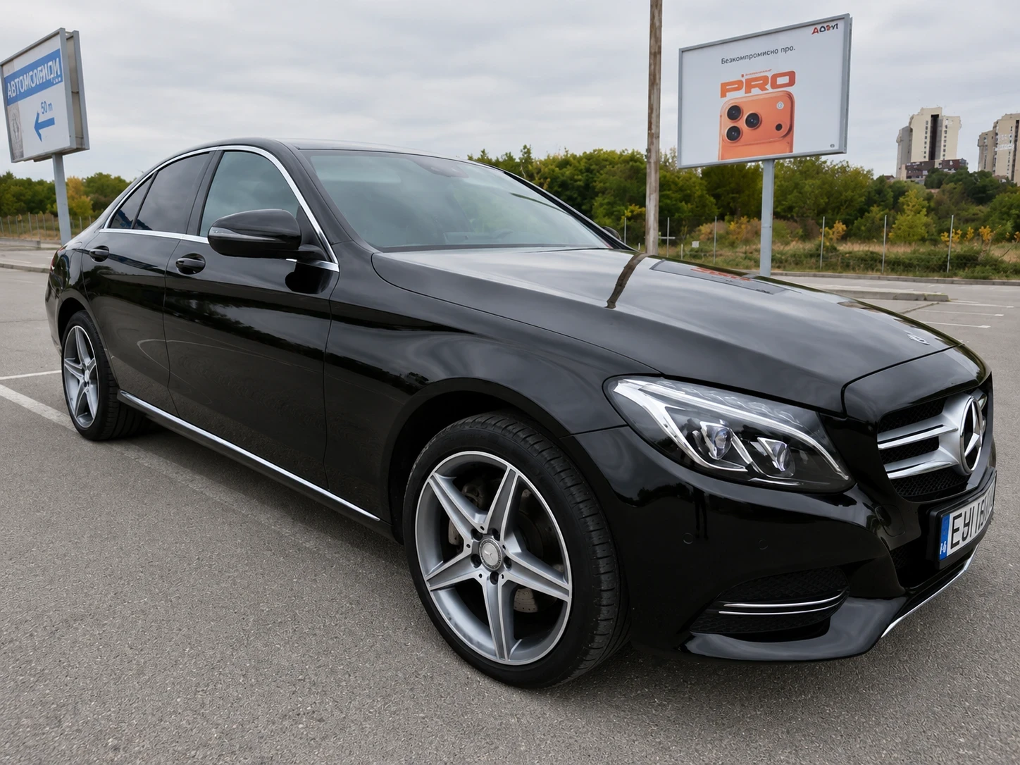 Mercedes-Benz C 250 d* 4MATIC* 18 AMG* ПОДГРЕВ* ШИБИДАХ, снимка 3 - Автомобили и джипове - 54633055