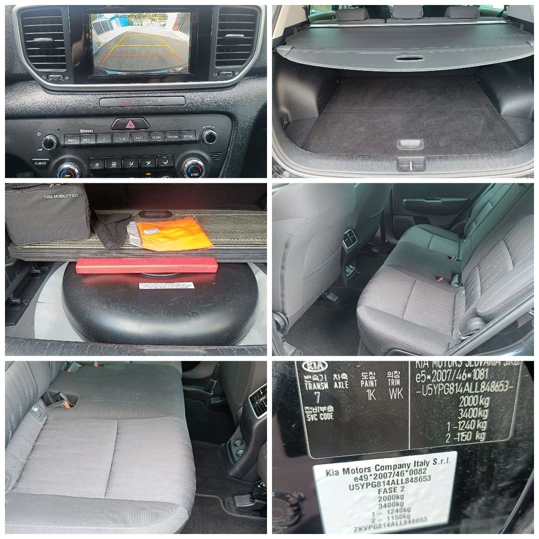 Kia Sportage 1.6 Gdi Бензин Газ 141000км, снимка 11 - Автомобили и джипове - 55937047