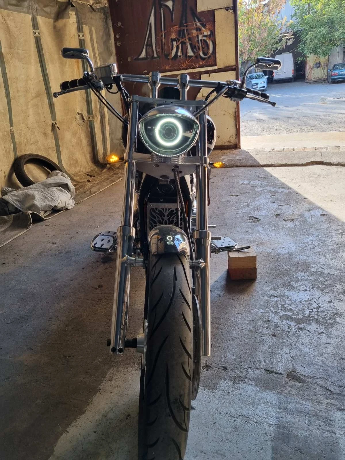 Honda Shadow Bobber custom, снимка 10 - Мотоциклети и мототехника - 56569730