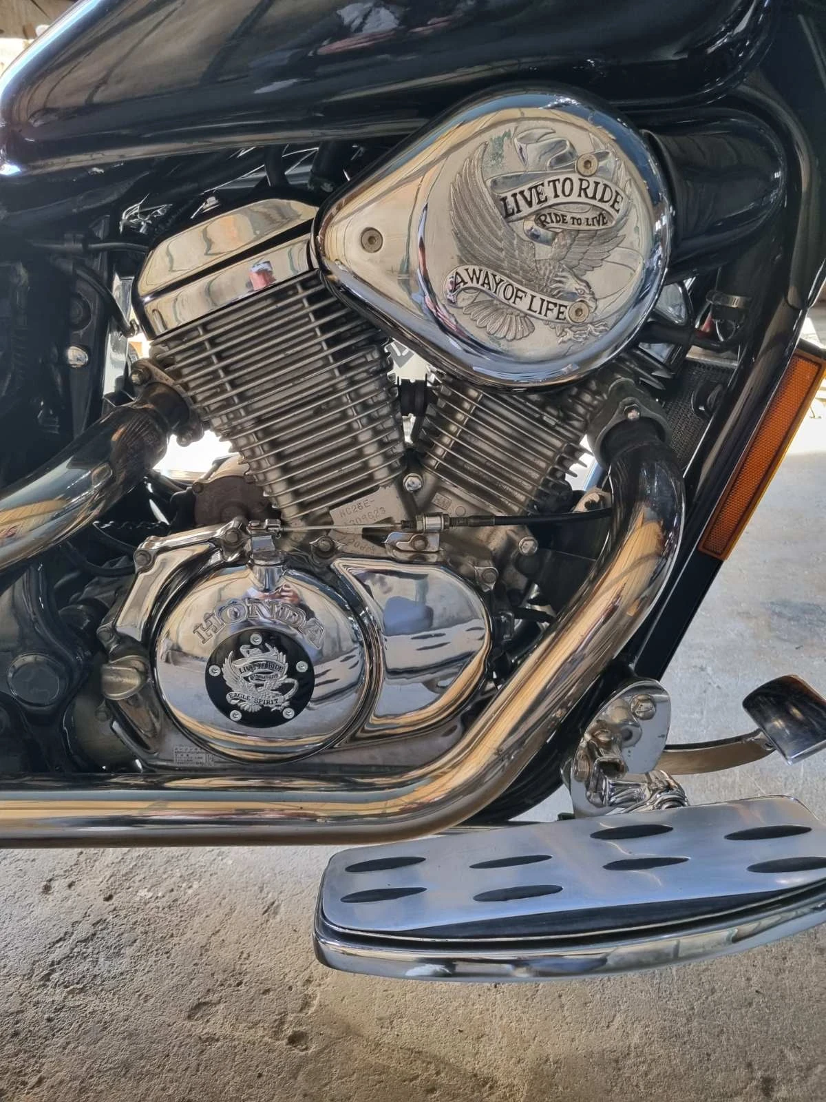 Honda Shadow Bobber custom, снимка 3 - Мотоциклети и мототехника - 56569730