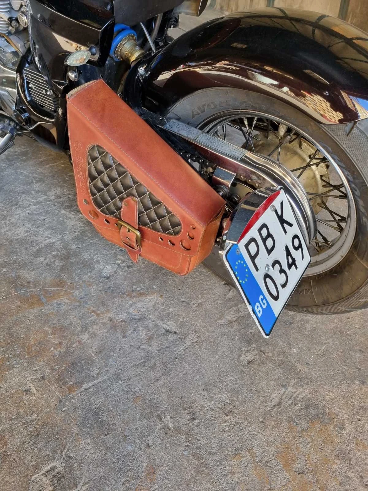 Honda Shadow Bobber custom, снимка 7 - Мотоциклети и мототехника - 56569730
