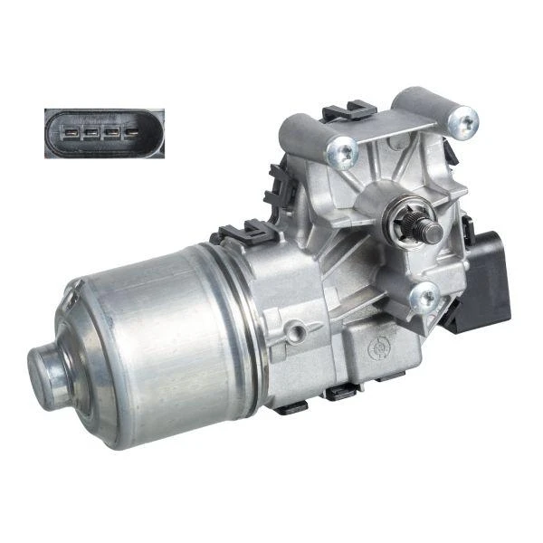 МОТОРЧЕ ЧИСТАЧКИ ПРЕДНО OPEL ASTRA H 2004-   1273083 / 93179149, снимка 1 - Части - 36304976