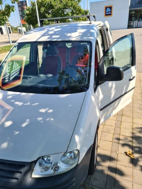 VW Caddy 2.0 ECO LIFE 120хил.км, БЕНЗИН, МЕТАН, КЛИМАТИК , снимка 4