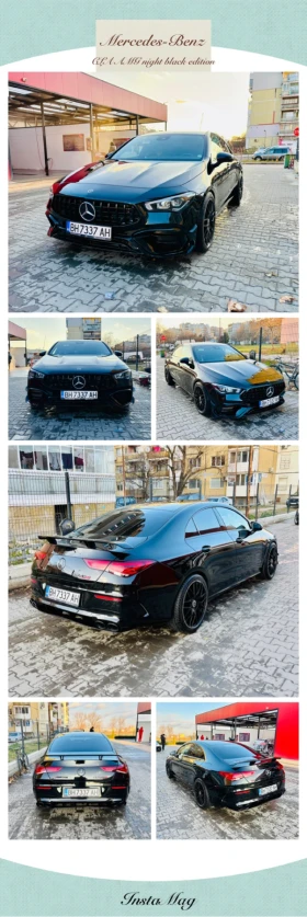 Mercedes-Benz CLA AMG black edition , снимка 10