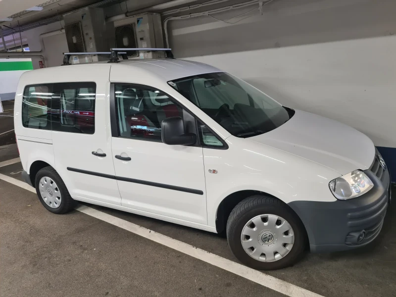 VW Caddy МЕТАН, КЛИМАТИК, ПЛЪЗГАЩИ ВРАТИ, ТЕГЛИЧ, НАЙ ДОБЪР, снимка 2 - Автомобили и джипове - 51672198