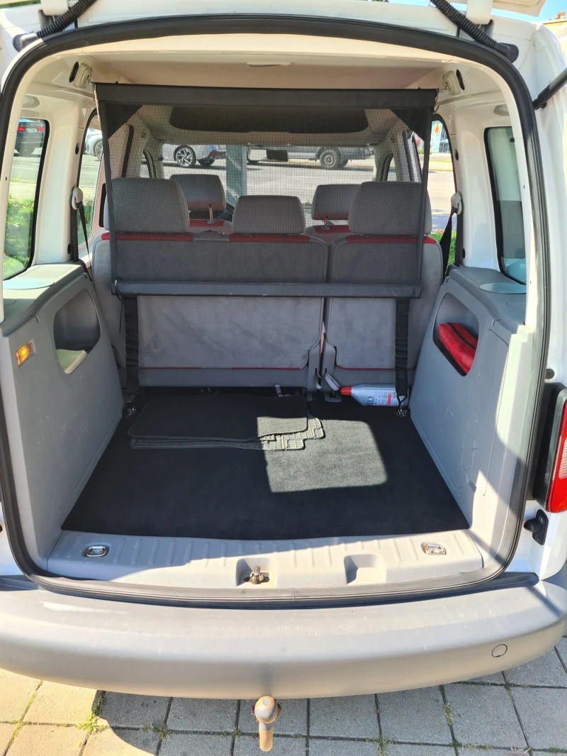 VW Caddy МЕТАН, КЛИМАТИК, ПЛЪЗГАЩИ ВРАТИ, ТЕГЛИЧ, НАЙ ДОБЪР, снимка 6 - Автомобили и джипове - 51672198