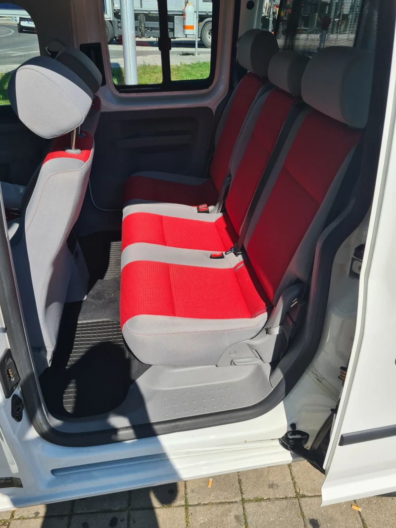 VW Caddy МЕТАН, КЛИМАТИК, ПЛЪЗГАЩИ ВРАТИ, ТЕГЛИЧ, НАЙ ДОБЪР, снимка 15 - Автомобили и джипове - 51672198