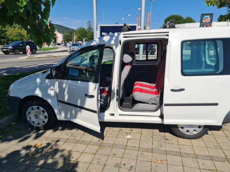 VW Caddy МЕТАН, КЛИМАТИК, ПЛЪЗГАЩИ ВРАТИ, ТЕГЛИЧ, НАЙ ДОБЪР, снимка 4 - Автомобили и джипове - 51672198