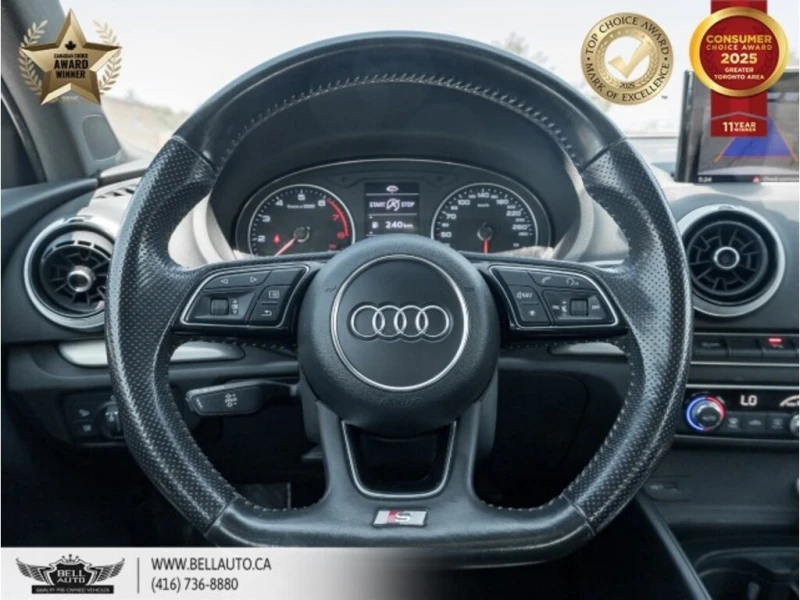 Audi A3 * 2.0T Progressiv | S LINE | PANO | PWR&HTD SEAT |, снимка 9 - Автомобили и джипове - 52804003