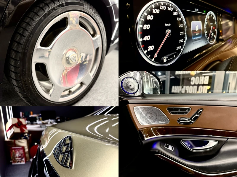 Maybach S 560 4Matik* S500* Панорама* Лизинг, снимка 17 - Автомобили и джипове - 53161991