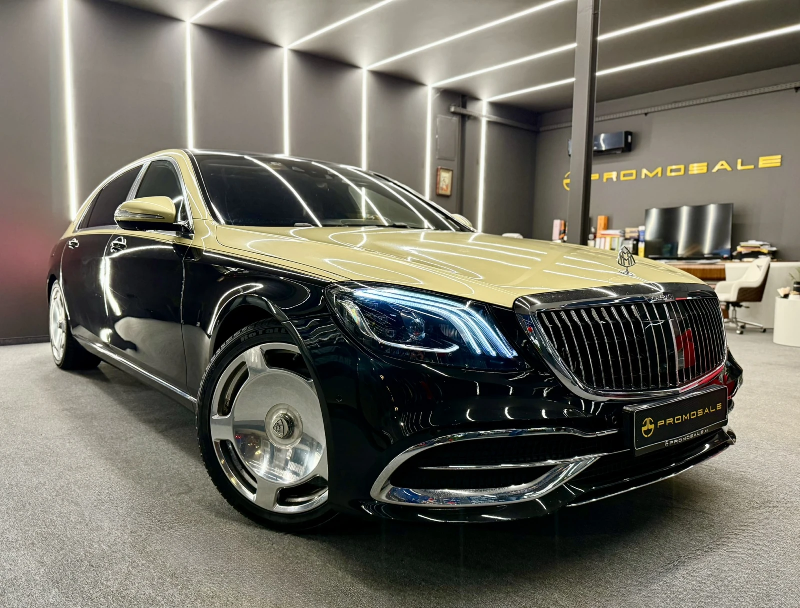Maybach S 560 4Matik* S500* Панорама* Лизинг, снимка 1