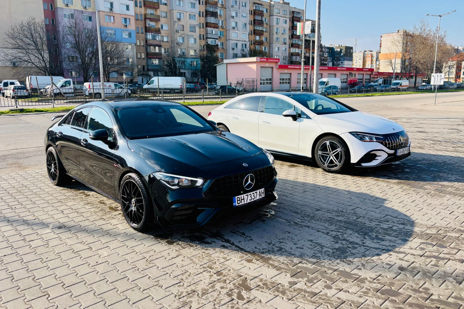 Mercedes-Benz CLA AMG black edition , снимка 3 - Автомобили и джипове - 53843476