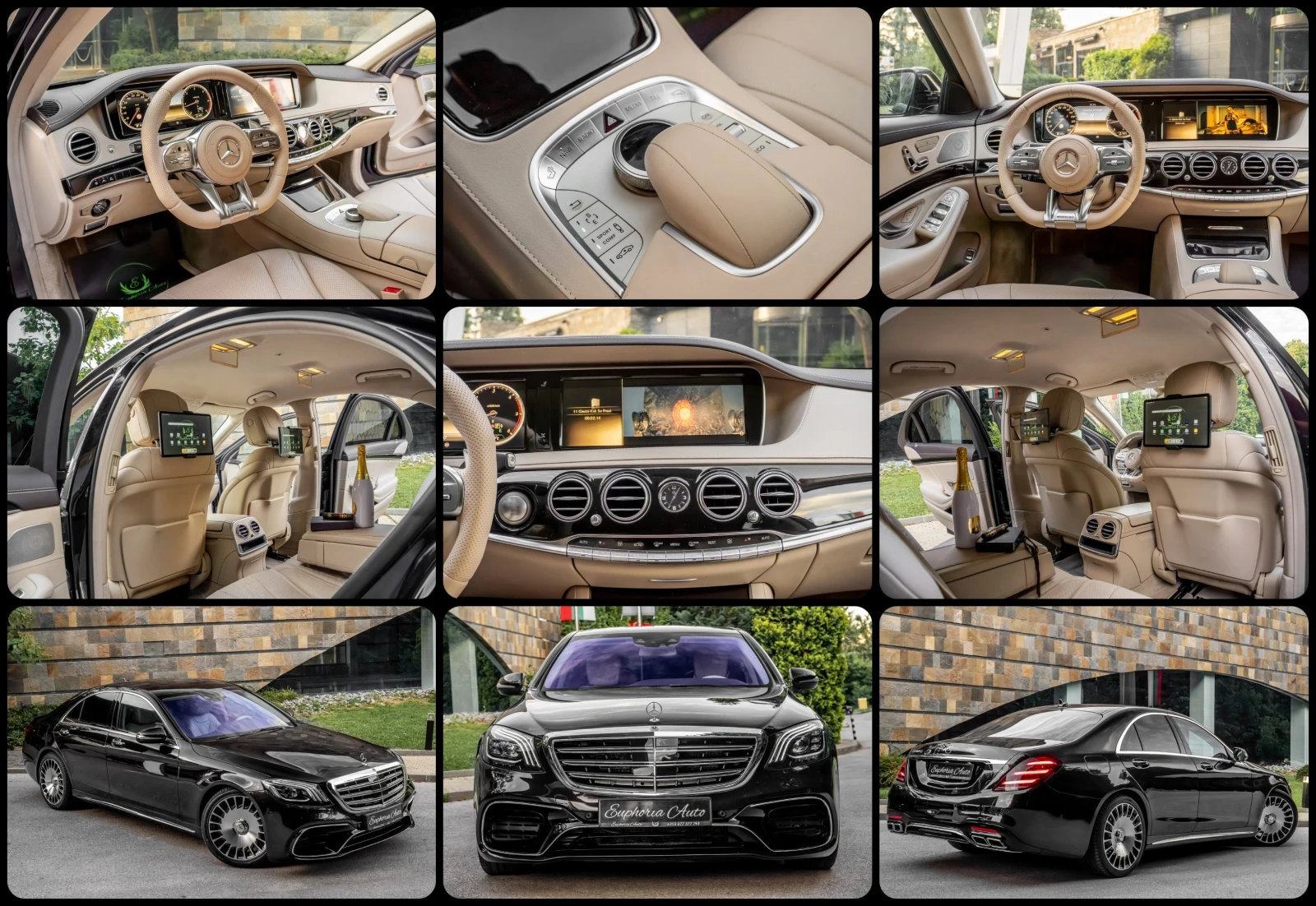 Mercedes-Benz S 350 d* AMG* EXCLUSIVE* 3XTV* LINE ASSIST* , снимка 17 - Автомобили и джипове - 55318887