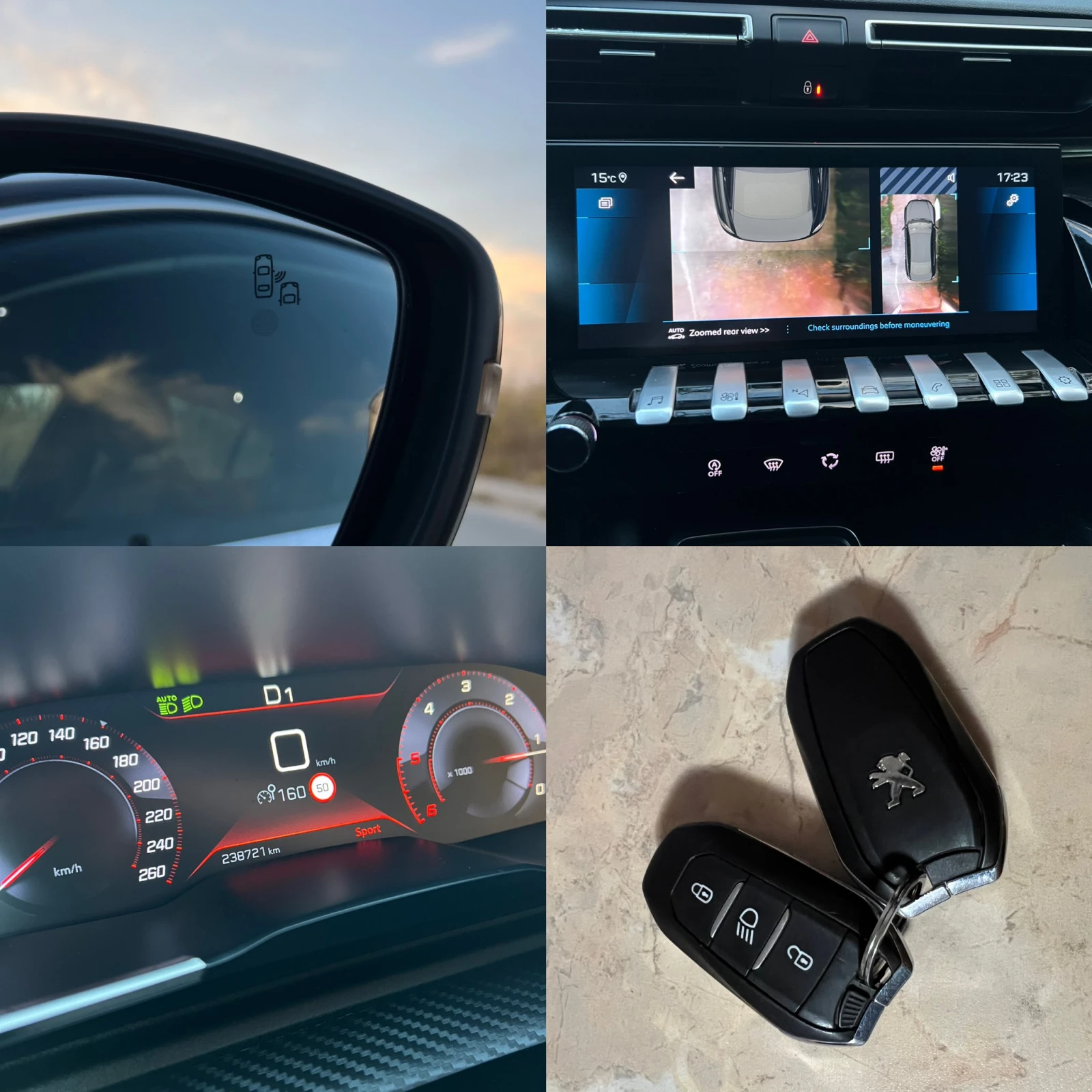 Peugeot 508 1.5d/ALLURE/360CAMERA/KEYLESS/3D-NAVI/EAT8 | Mobile.bg � ����������� 17