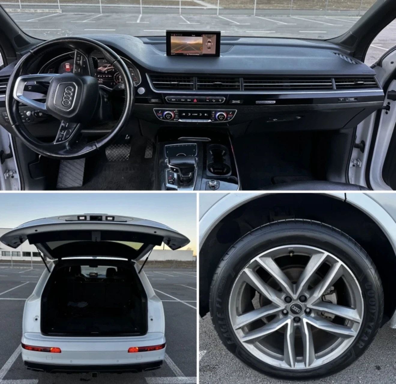 Audi Q7 3.0 TFSI* Prestige* Matrix* Distronic* Въздушно ок, снимка 11 - Автомобили и джипове - 56106430