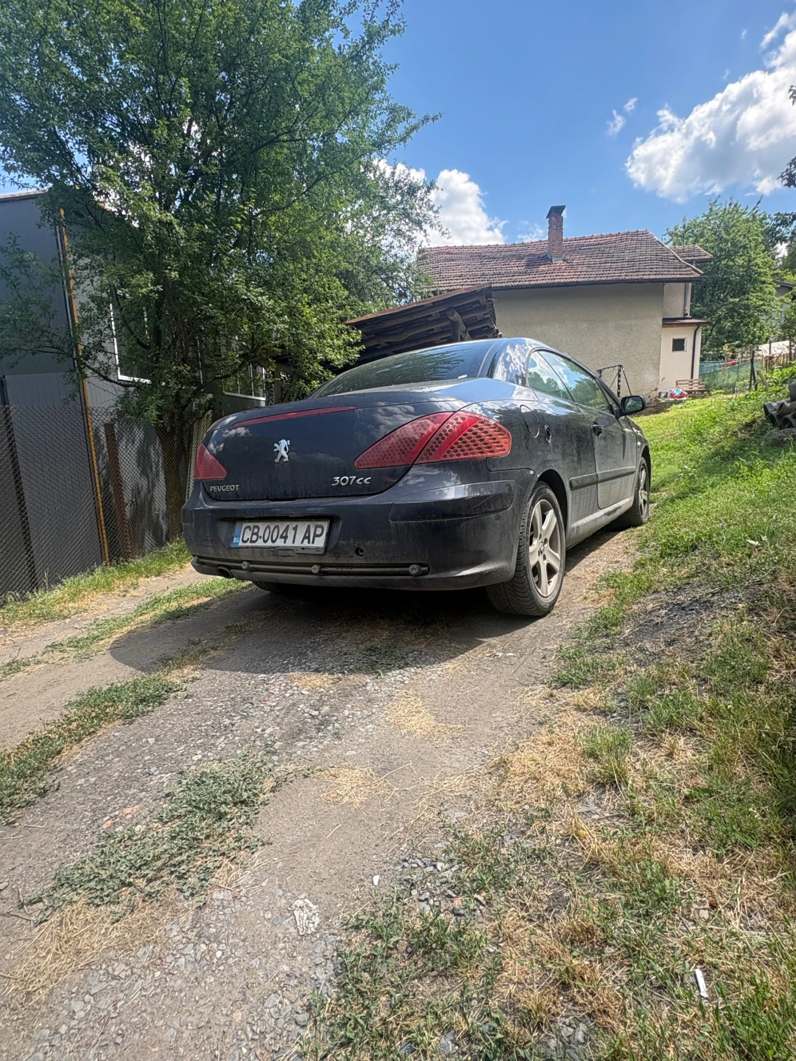 Peugeot 307 Купе кабриолет cc, снимка 5 - Автомобили и джипове - 55171458