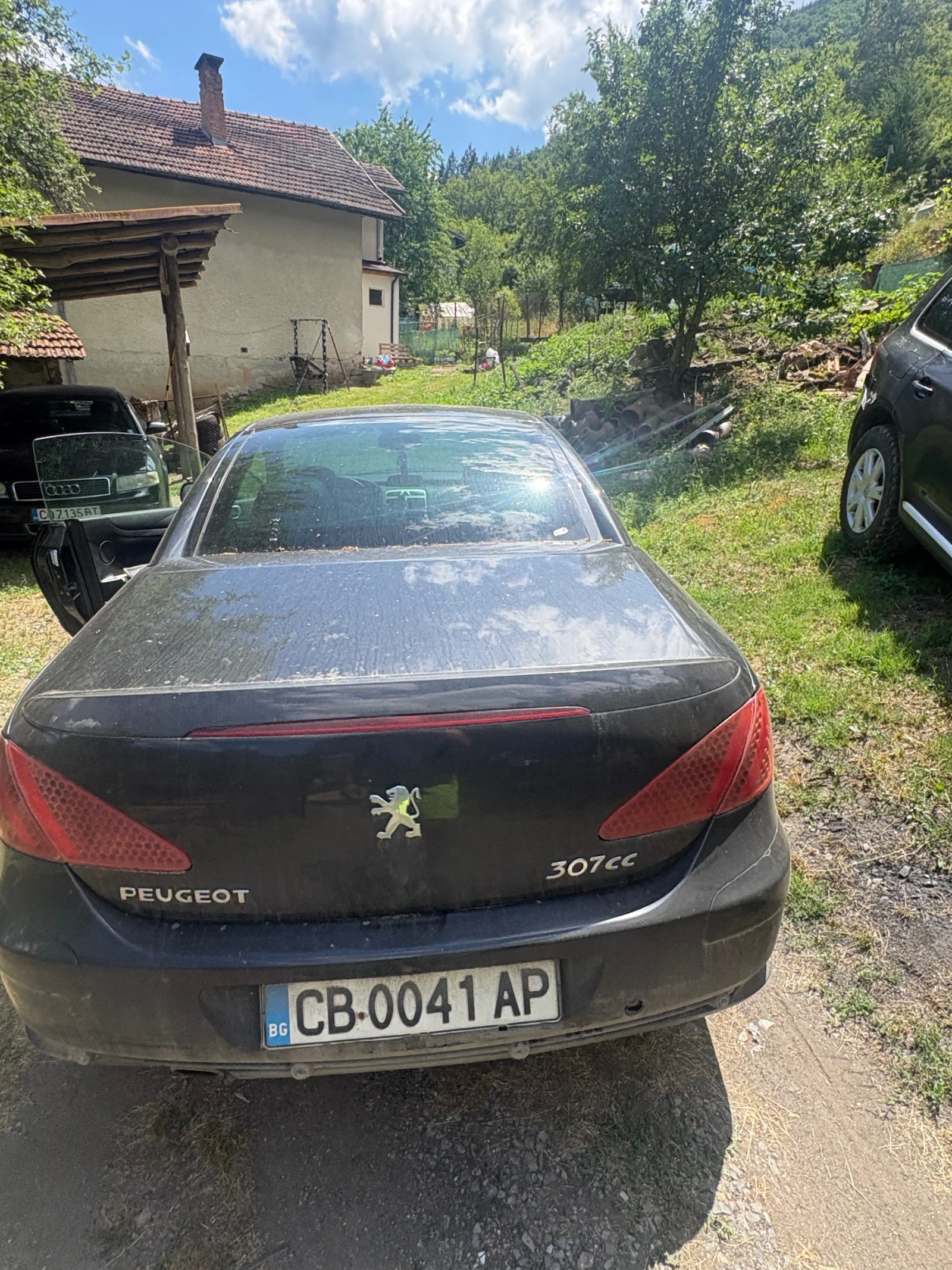 Peugeot 307 Купе кабриолет cc, снимка 8 - Автомобили и джипове - 55171458