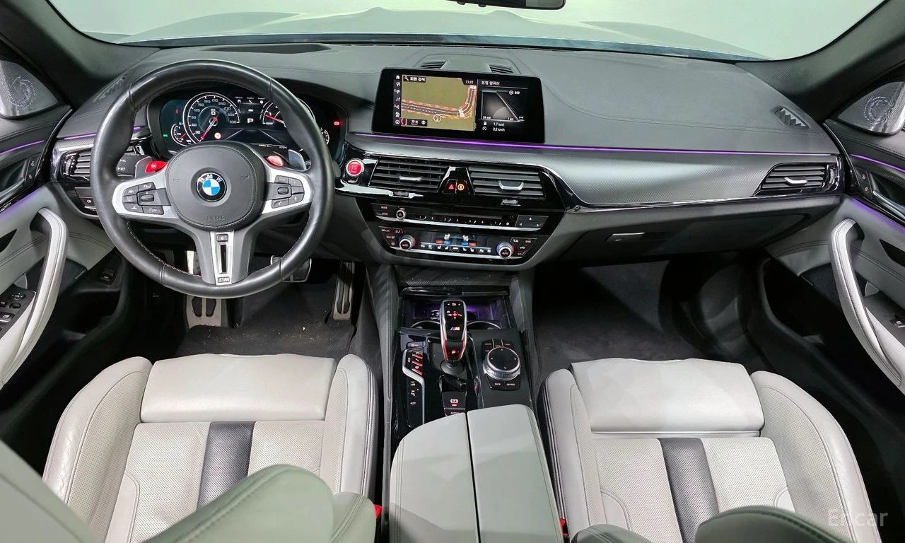 BMW M5 BOWER* WILKINS* ОБДУХВАНЕ* ДИСТРОНИК* ХЕДЪП* 360КА, снимка 7 - Автомобили и джипове - 55743548