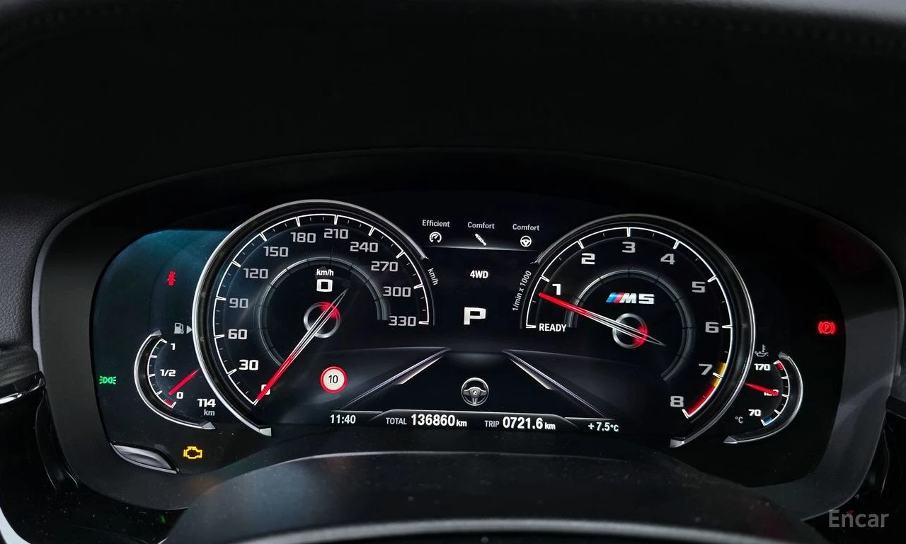 BMW M5 BOWER* WILKINS* ОБДУХВАНЕ* ДИСТРОНИК* ХЕДЪП* 360КА, снимка 13 - Автомобили и джипове - 55743548