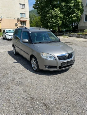 Skoda Roomster 1.4i * * klima* * 85к.с верига , снимка 1