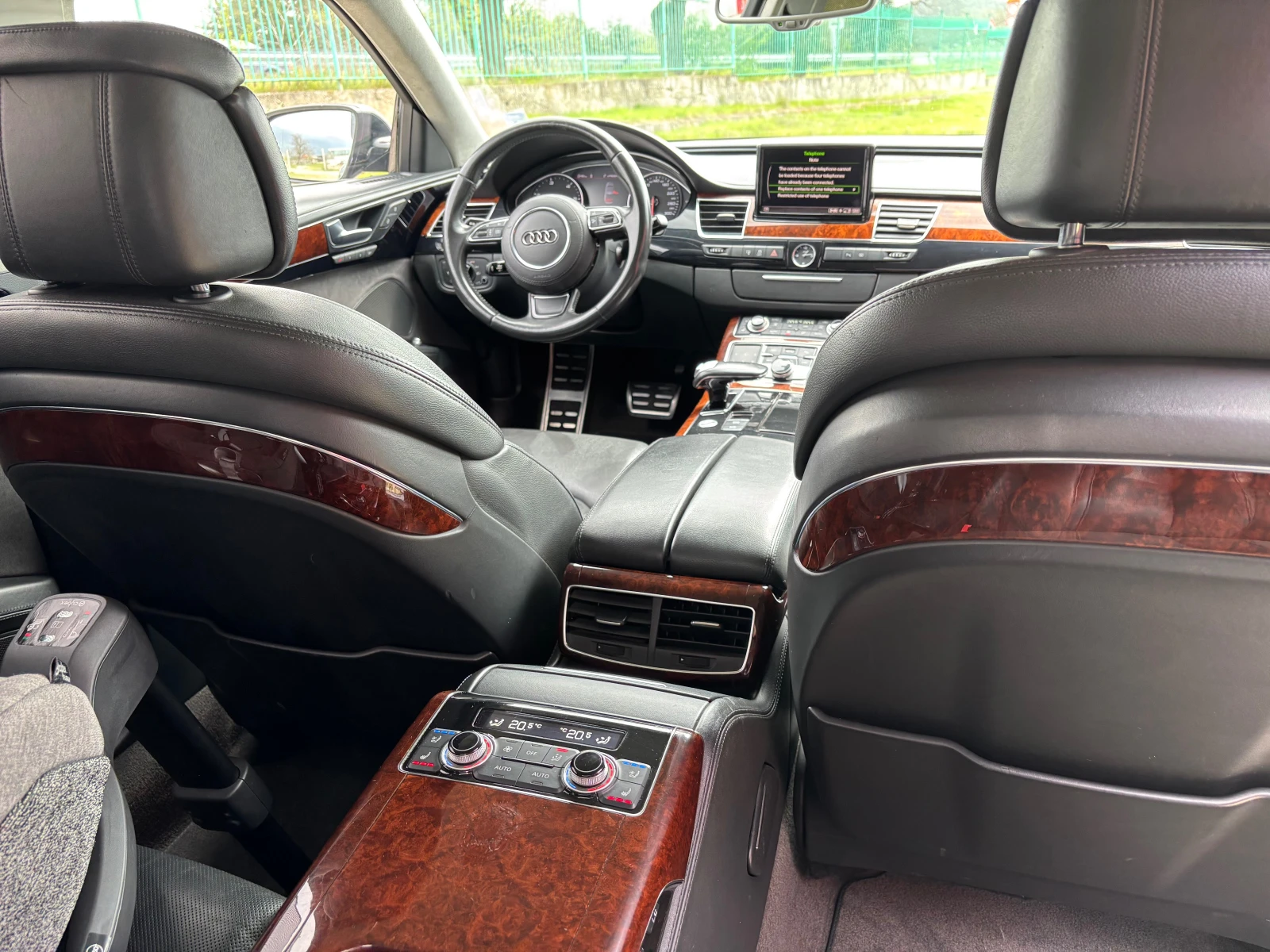 Audi A8 ДЪЛГА БАЗА ПЪРВИ СОБСТВЕНИК ВСИЧКИ ЕКСТРИ ЗА МОДЕЛ - изображение 7