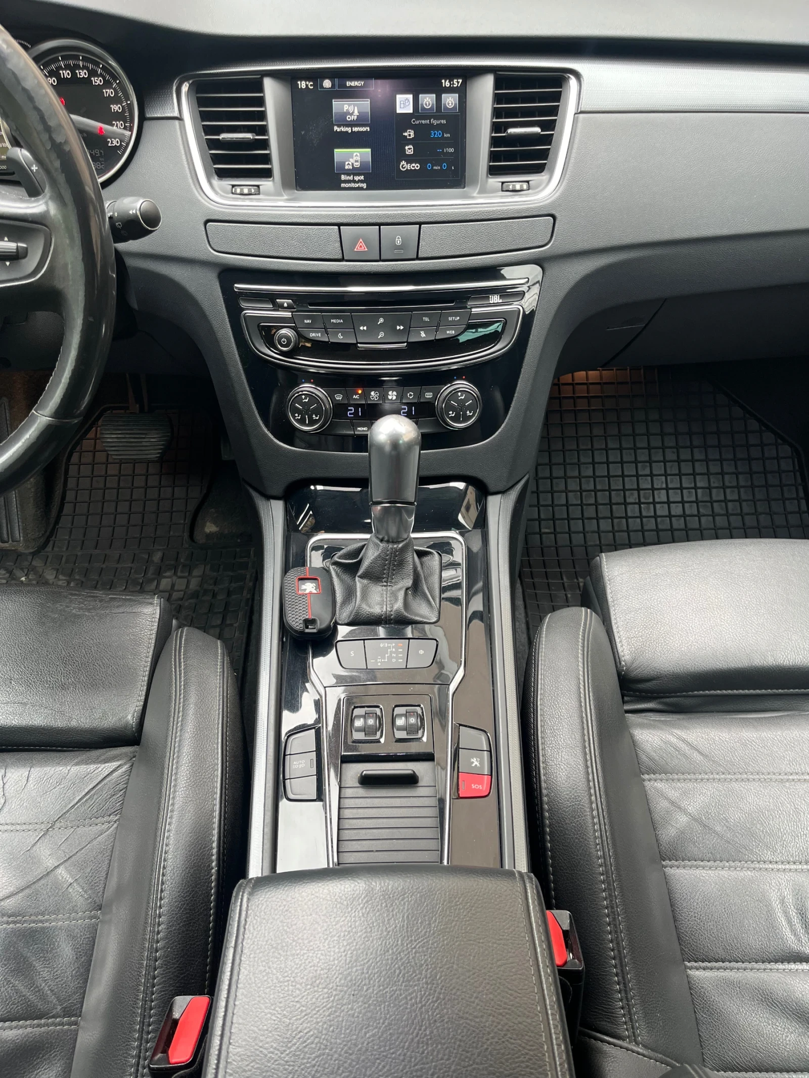 Peugeot 508 SW Facelift 2.0 Blue HDI 181к.с., снимка 6 - Автомобили и джипове - 54655394