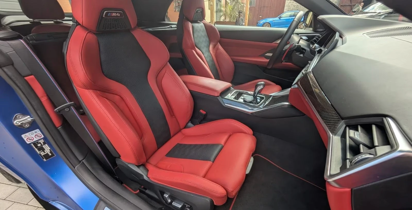 BMW M4 COMP/xDRIVE/510HP/HUD/360/LASER/H&K/479z, снимка 11 - Автомобили и джипове - 54881098