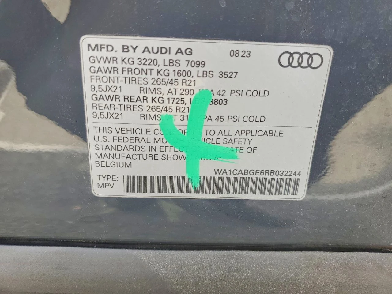 Audi Q8 E-Tron Sportback Premium Plus, снимка 13 - Автомобили и джипове - 55140045