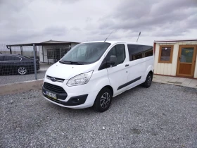 Ford Transit 6 скорости, темпомат, 9 места, климатроник, long, снимка 3