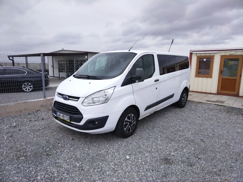 Ford Transit 6 скорости, темпомат, 9 места, климатроник, long, снимка 3 - Бусове и автобуси - 48499223