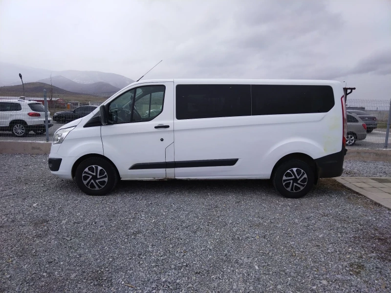 Ford Transit 6 скорости, темпомат, 9 места, климатроник, long, снимка 4 - Бусове и автобуси - 48499223