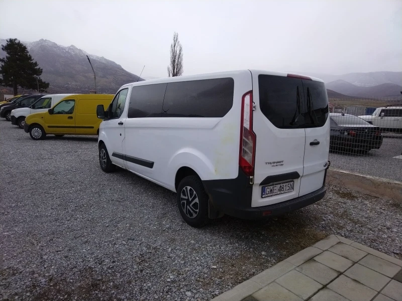 Ford Transit 6 скорости, темпомат, 9 места, климатроник, long, снимка 5 - Бусове и автобуси - 48499223