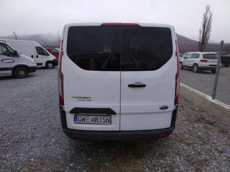 Ford Transit 6 скорости, темпомат, 9 места, климатроник, long, снимка 6 - Бусове и автобуси - 48499223