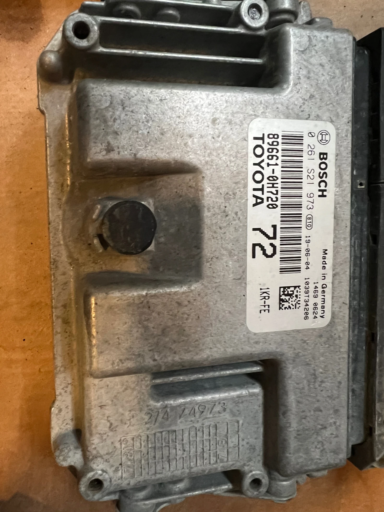 89661-0H720  0261S21973 �������� �������� �� TOYOTA AYGO   Bosch 0 261 S21 973 | Mobile.bg � ����������� 1