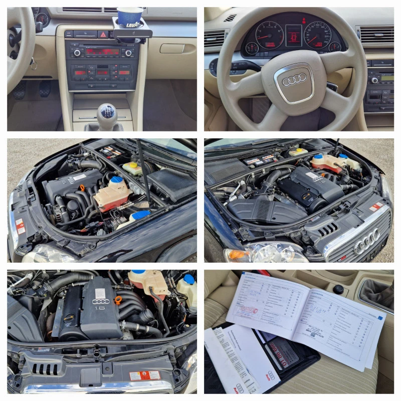 Audi A4 1.6 i EU-4 седан, снимка 17 - Автомобили и джипове - 47069263