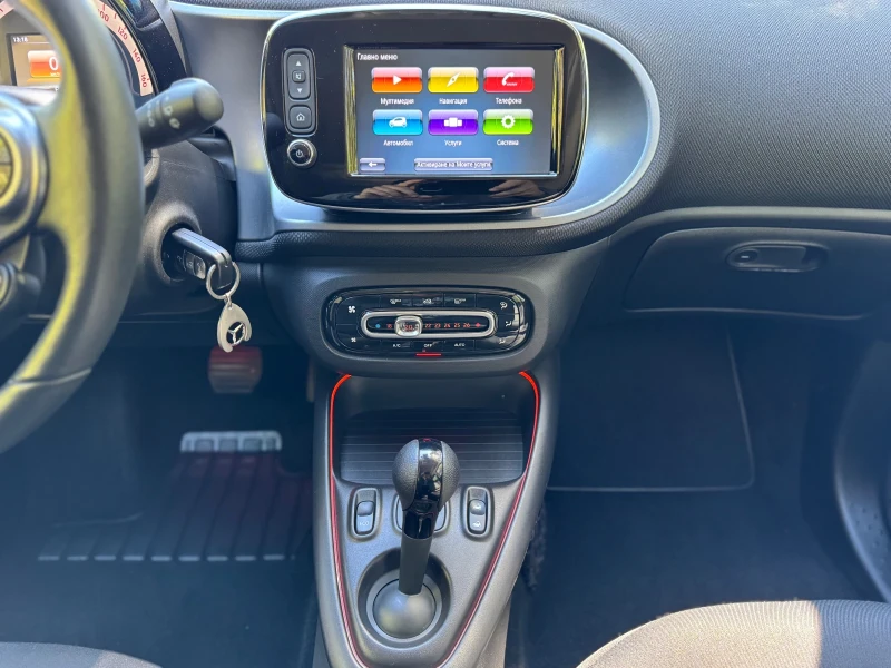Smart Forfour EQ Cabrio, LED, Navi, Камера, Дисттроник, снимка 12 - Автомобили и джипове - 52021205