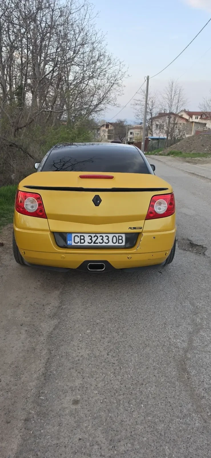 Renault Megane 2.0-16V Cabrio, снимка 5 - Автомобили и джипове - 54348142