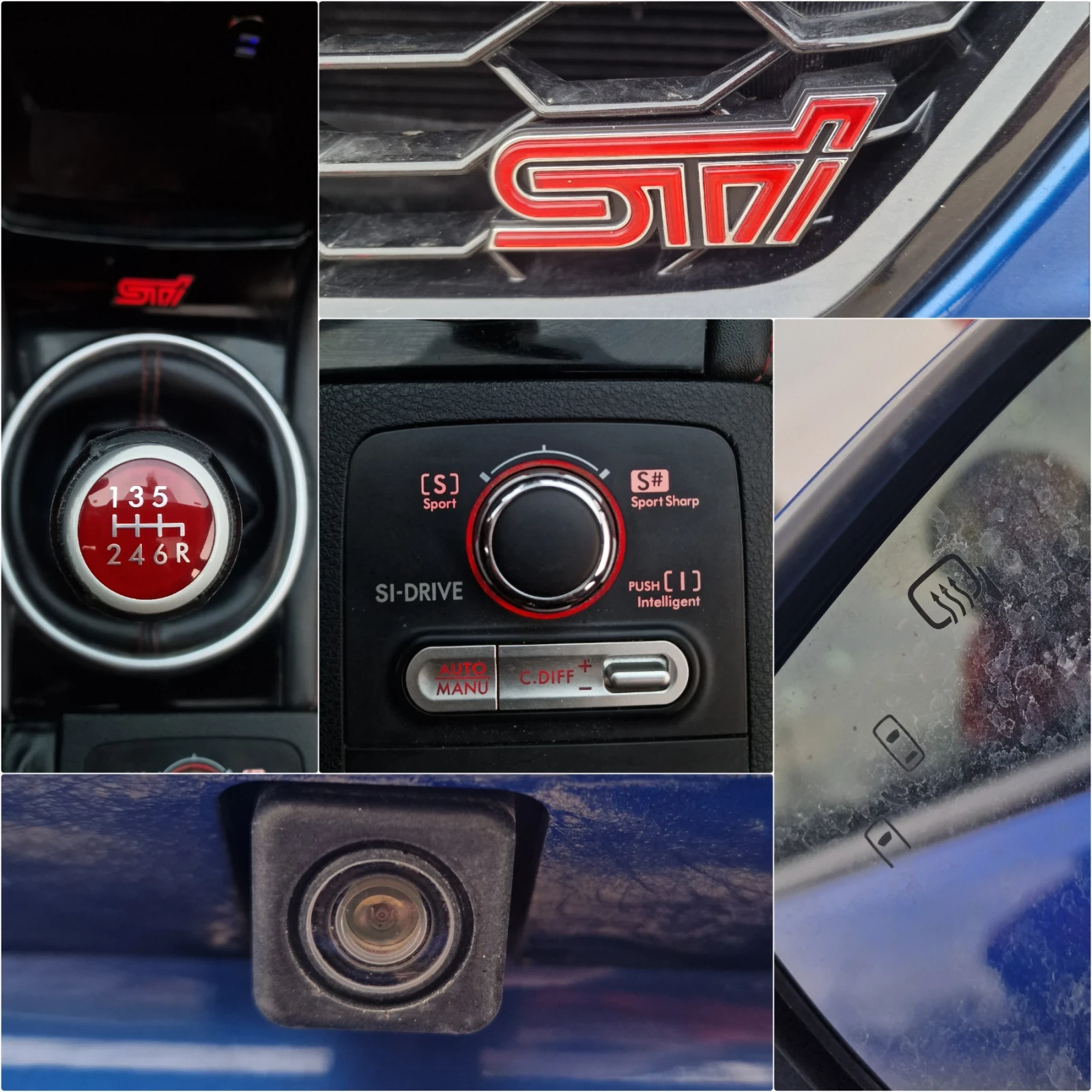 Subaru WRX STI face 305ps CARFAX, снимка 12 - Автомобили и джипове - 53724233