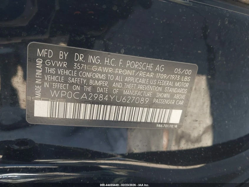 Porsche Boxster 2.7l, снимка 9 - Автомобили и джипове - 53953892