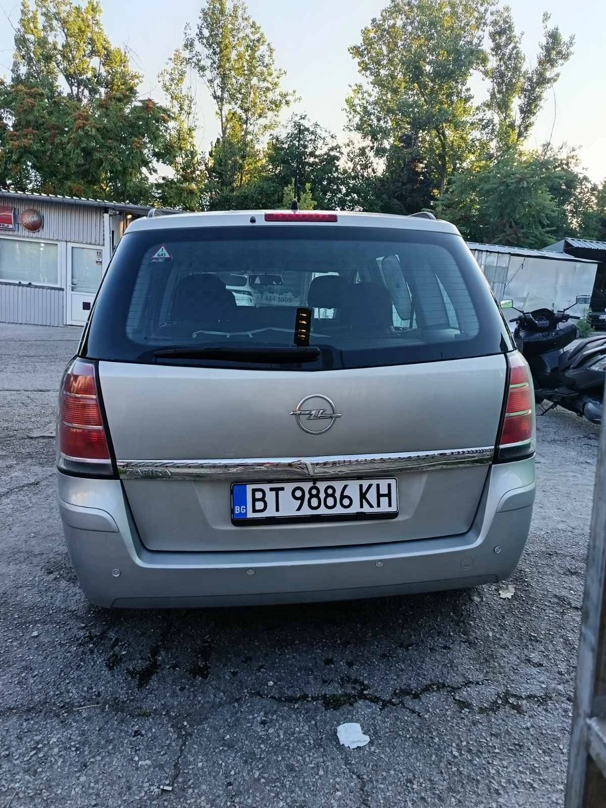 Opel Zafira 1, 6 метан с екстра за инвалиди, снимка 9 - Автомобили и джипове - 55492944