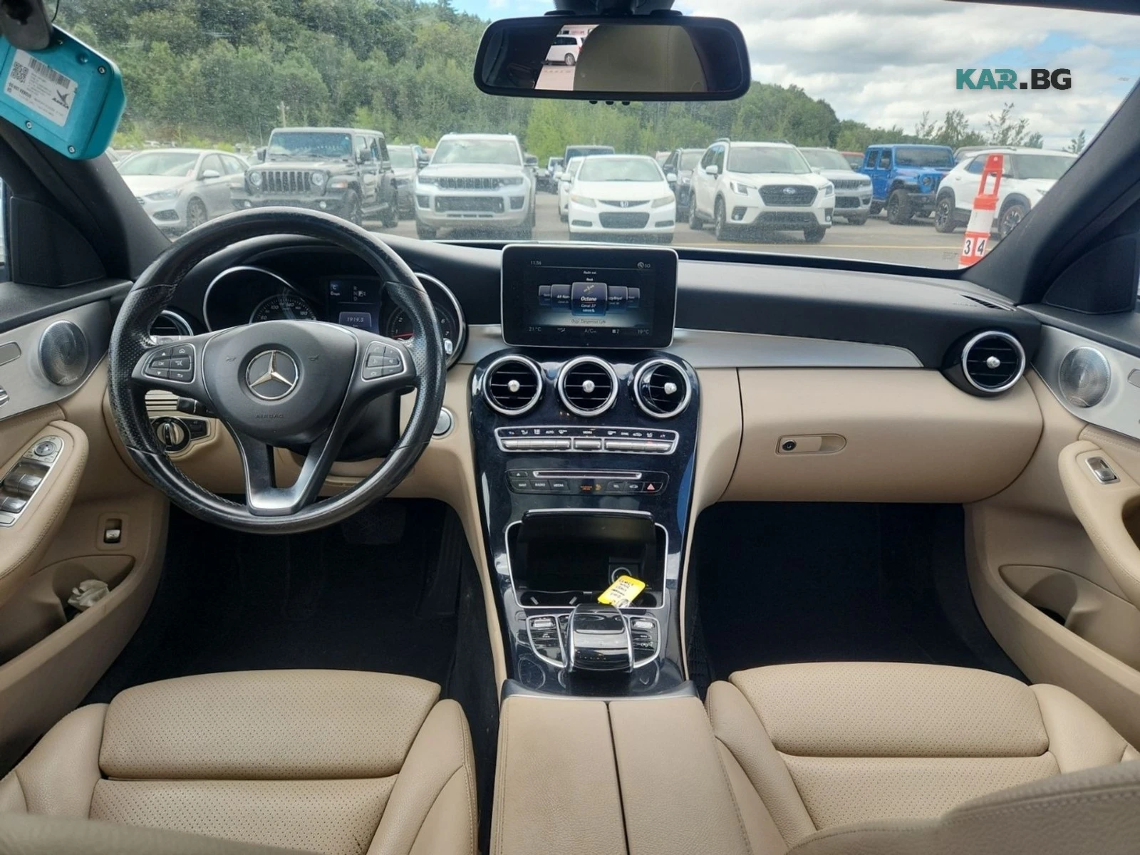 Mercedes-Benz C 400 AMG* 4MATIC* BURMESTER* ПОДГРЕВ* КАМЕРА* КОЖА* , снимка 10 - Автомобили и джипове - 55707808