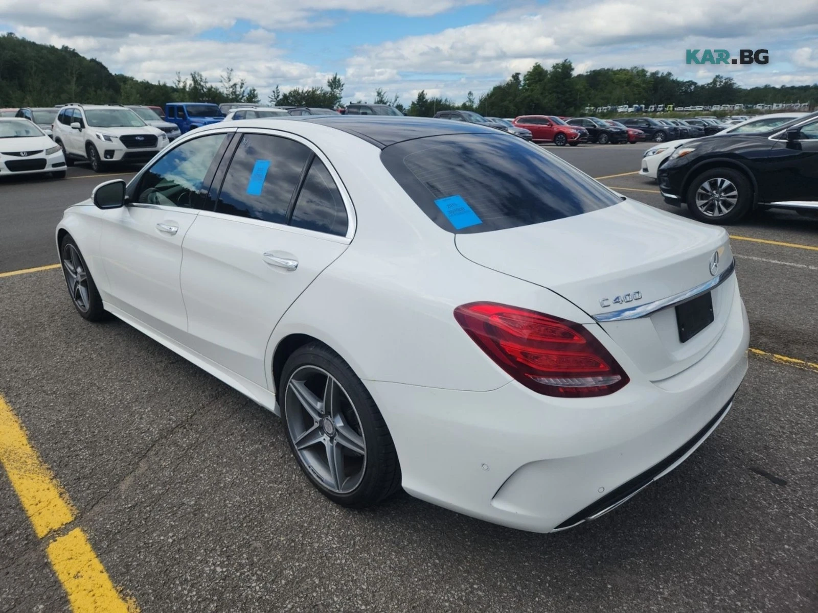 Mercedes-Benz C 400 AMG* 4MATIC* BURMESTER* ПОДГРЕВ* КАМЕРА* КОЖА* , снимка 4 - Автомобили и джипове - 55707808