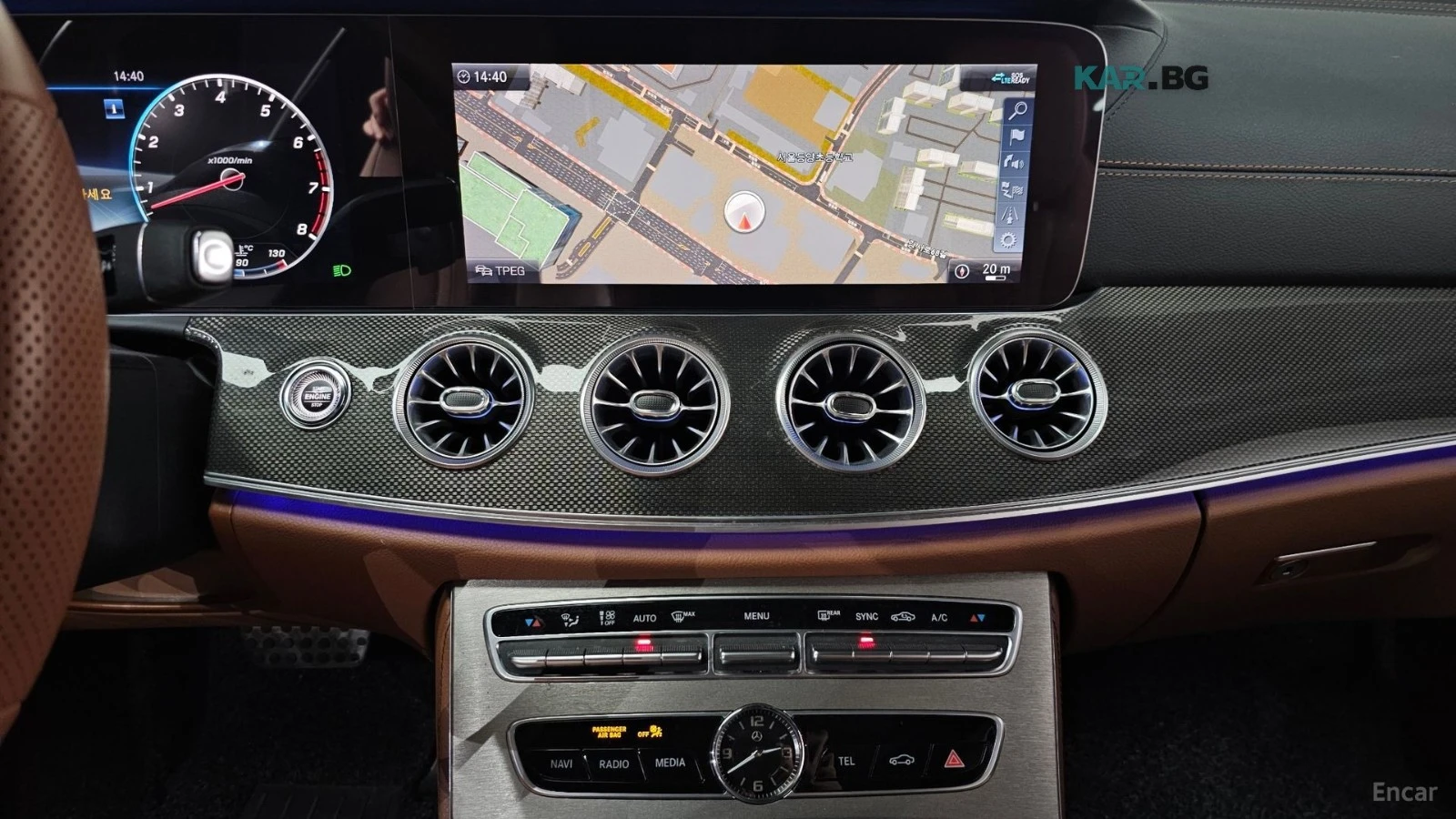 Mercedes-Benz E 450 4MATIC* HUD* 360* ECS* ОБДУХ* НАВИ* ПАНО, снимка 12 - Автомобили и джипове - 55952238