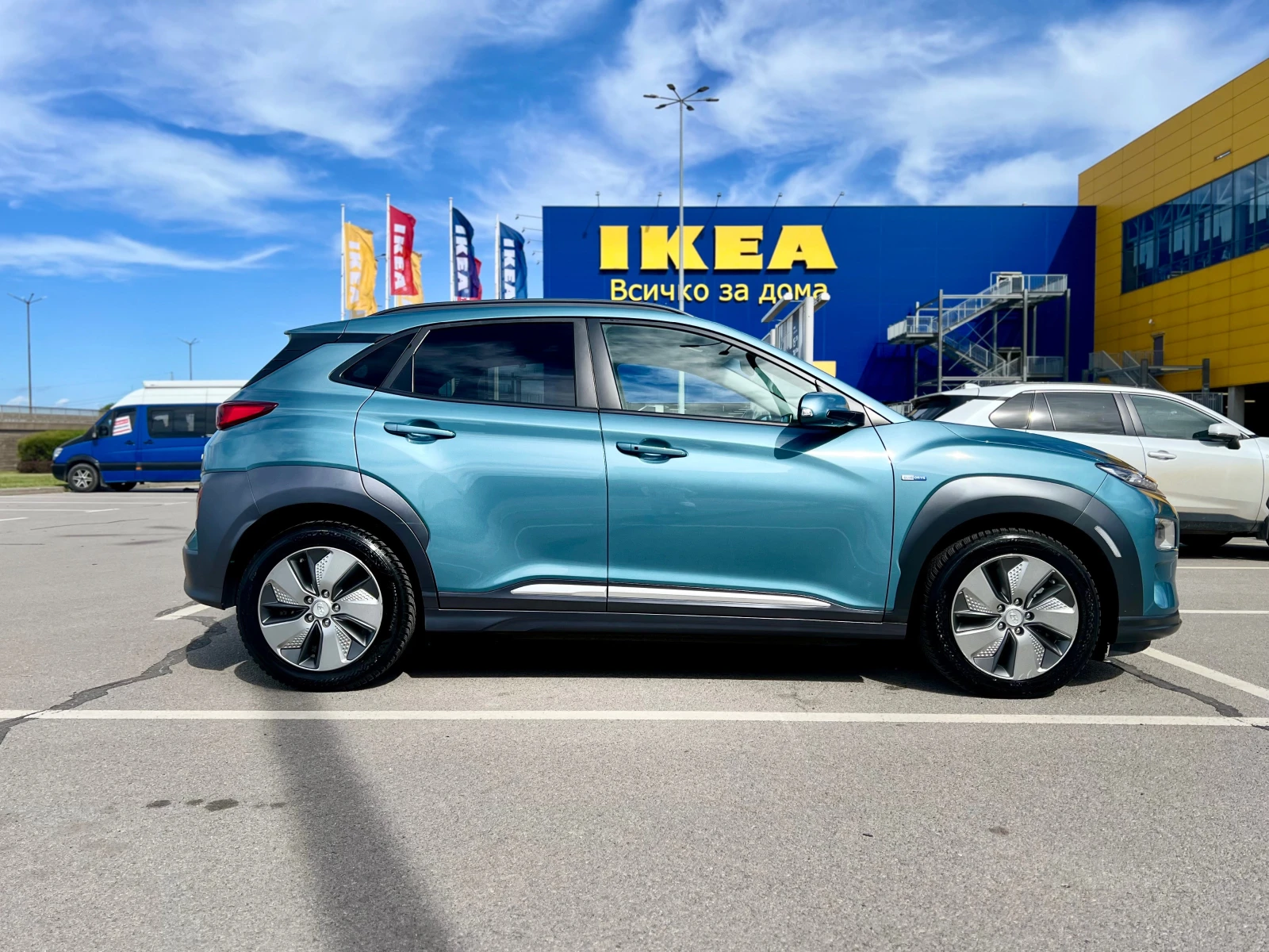 Hyundai Kona 64kWh | 204 PS | PREMIUM | SOH100%, снимка 8 - Автомобили и джипове - 54725243